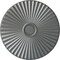 Ekena Millwork Shakuras Ceiling Medallion (For Canopies up to 5 1/2"), Hand-Painted Platinum, 29 1/2"OD x 2"P CM30SHPLS - alternate 1